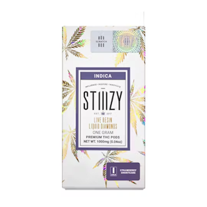 STIIIZY - Stiiizy Strawberry Shortcake Live Resin Liquid Diamonds Cart (I) 1g