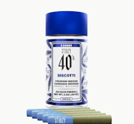 STIIIZY 2.5G Mini Biscotti Infused Preroll 5pk