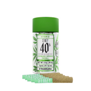 STIIIZY - Stiiizy - 5pk Infused Prerolls - Strawberry Mango