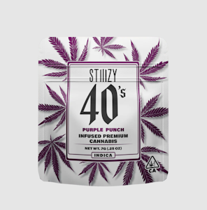 STIIIZY - STIIIZY 40's Purple Punch Infused Flower (I) 7g