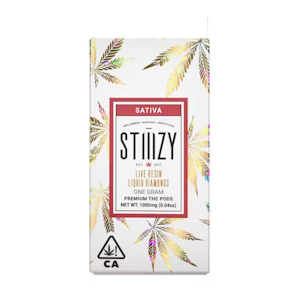STIIIZY - Stiiizy Hawaiian Snow Live Resin Liquid Diamonds Cart (S) 1g