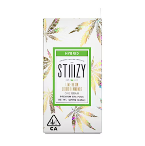 STIIIZY -  Stiiizy Lemon Cherry Gelato Live Resin Liquid Diamonds Cart (H) 1g