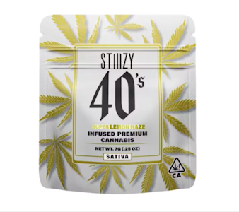 STIIIZY - STIIIZY 40's Super Lemon Haze Infused Flower (S) 7g