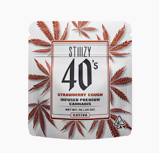 STIIIZY - STIIIZY 7G Strawberry Cough Infused 40's Flower