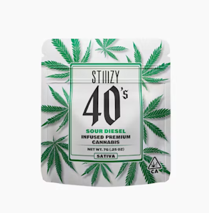 STIIIZY - STIIIZY 40's Sour Diesel Infused Flower (S) 7g
