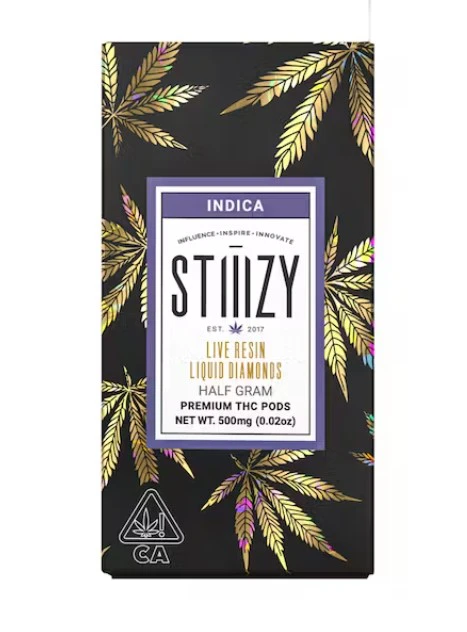 STIIIZY - Stiiizy .5g White Widow Live Resin Pod PD Main Image