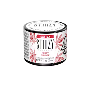 STIIIZY - STIIIZY Berry Sundae Curated Live Resin (S) 1g
