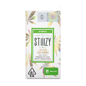 STIIIZY - Stiiizy Cereal Milk Live Resin Liquid Diamonds Cart (H) 1g