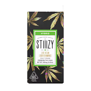 STIIIZY - Stiiizy Purple Zlushie Live Resin Liquid Diamonds Cart (H) 0.5g