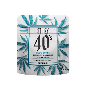 STIIIZY - STIIIZY 40's Blue Burst Infused Flower (H) 7g