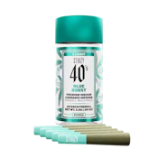 [STIIIZY] Live Resin Infused 40's Preroll 5 Pack - 2.5g - Blue Burst (H)