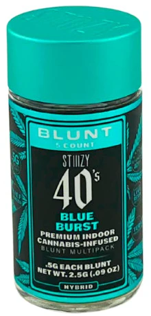 STIIIZY - [STIIIZY] Mini Blunts 5 Pack - 2.5g - Blue Burst (H) Main Image