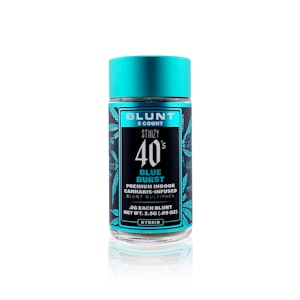 STIIIZY - STIIIZY - Infused Preroll - Blue Burst - 40's Mini Blunts - 5-Pack - 2.5G