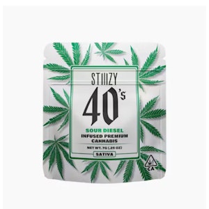 STIIIZY - Stiiizy 40's Sour Diesel (S) Infused Flower 7g