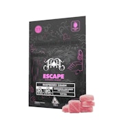 Heavy Hitters Raspberry Cough 1:1 THC:CBC (H) Gummies 5pk 100mg