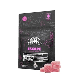 HEAVY HITTERS - Heavy Hitters Raspberry Cough 1:1 THC:CBC (H) Gummies 5pk 100mg