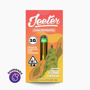 JEETER - Jeeter Island Papaya (H) Diamond Cart 1g