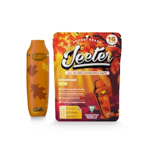 JEETER - Jeeter Autumn Haze (S) Diamonds AIO 1g