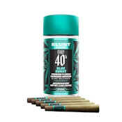 Stiiizy 40's Blue Burst (H) Infused Blunt Packs 5pk 2.5g