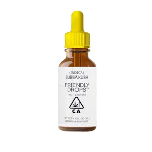Friendly - Friendly Bubba Kush (I) Tincture 1000mg