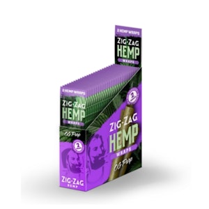LUV BUDS - Zig Zag Hemp Wraps OG Purp 2ct
