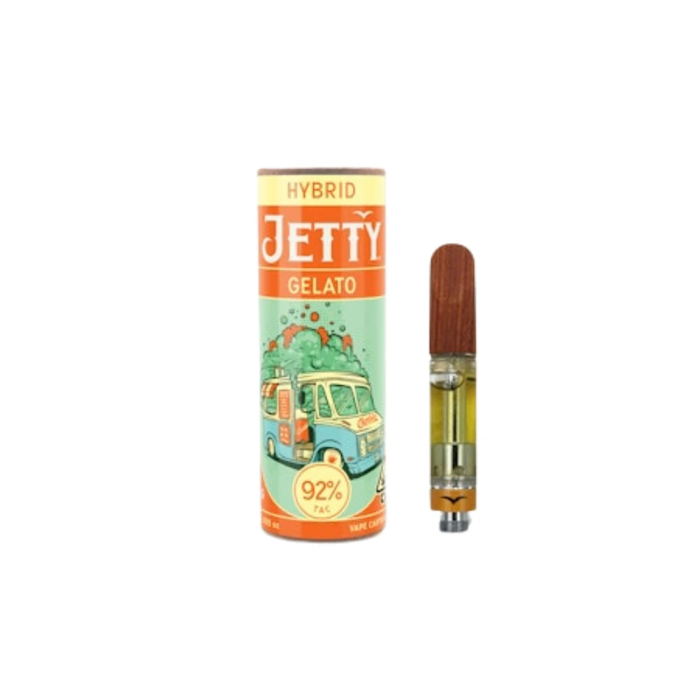 Jetty Extracts - Jetty Gelato (H) High THC Cart 1g Main Image