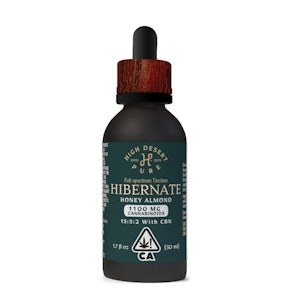 HIGH DESERT PURE - High Desert Pure Hibernate 15:5:2 CBD:THC:CBN Tincture 1100mg