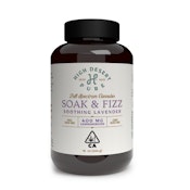 High Desert Pure Soothing Lavender 1:1 CBD:THC Soak & Fizz 400mg