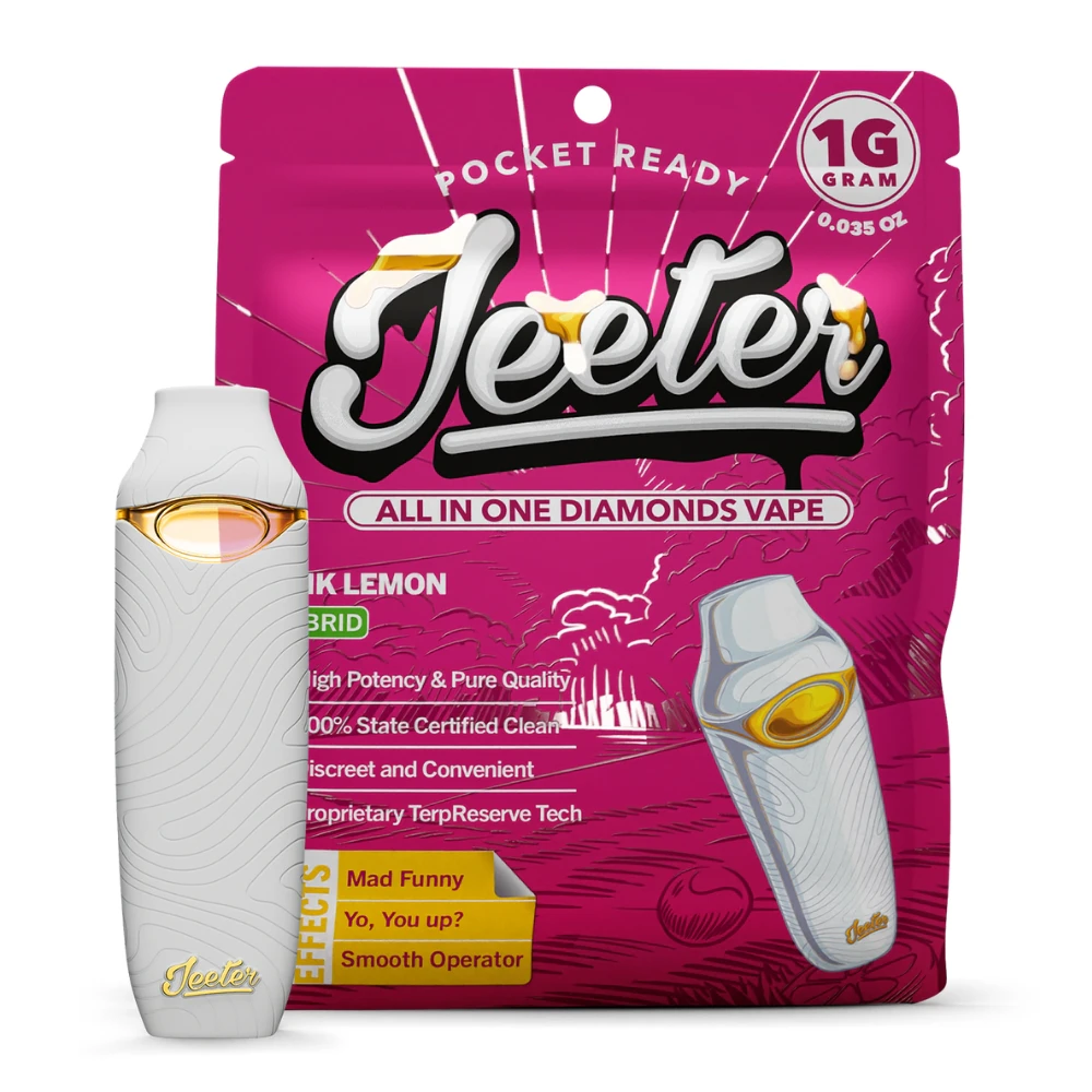 Jeeter - Jeeter Pink Lemon (H) Diamonds AIO 1g Main Image