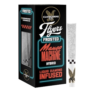 CLAYBOURNE CO. - Claybourne Mango Machine (H) Diamond Infused 5pk 2.5g