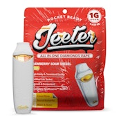 Jeeter Strawberry Sour Diesel (S) Diamonds AIO 1g