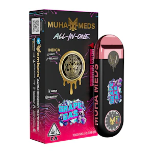 MUHA MEDS - Muha Meds Grape Gas (I) Melted Diamonds AIO 1g