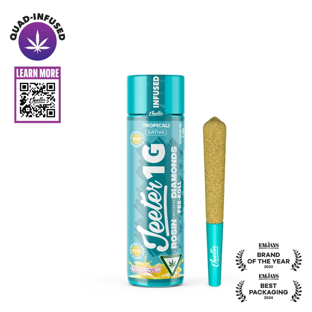 Jeeter - Jeeter Tropicali (S) Rosin Infused Preroll 1g Main Image