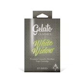 Gelato White Widow (H) Vape Cart 1g