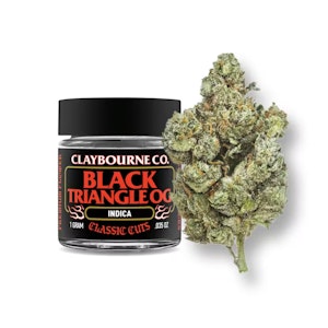 CLAYBOURNE CO. - Claybourne CC Black Triangle (I) Flower 3.5g
