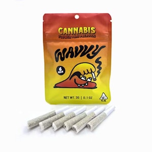 Wavvy - Wavvy LCG (H) Preroll 6pk 3g