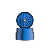 FlowerMill Next-Gen Standard 2" 3pc Grinder - Blue