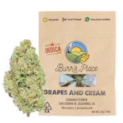 Burr's Place Grapes and Cream (I) Flower 3.5g