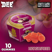 Dee Reset Mangosteen (H) Rosin Gummies 100mg