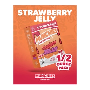 Munchies - Munchies Strawberry Jelly (I/H) Smalls Flower 14g