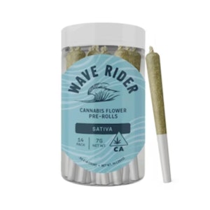 Wave Rider - Wave Rider Sour Apple Fritter (S) Preroll 14pk 7g