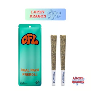 OAKFRUITLAND - Oakfruitland Lucky Dragon (H) Preroll 2pk 2g