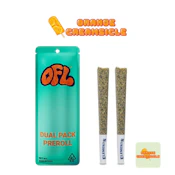 Oakfruitland Orange Creamsicle (H) Preroll 2pk 2g