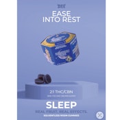 Dee Dreamy Dee Lavender Berry THC:CBN (I) Rosin Gummies 100mg