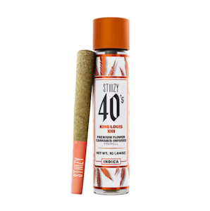 STIIIZY - STIIIZY 40's King Louis XIII Infused Preroll (I) 1g