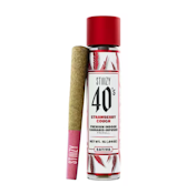 STIIIZY 40's Strawberry Cough Infused Preroll (S) 1g