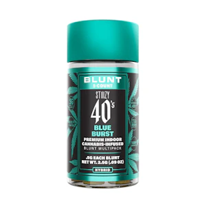 STIIIZY - STIIIZY 40's Blue Burst Infused Blunt Multi Pack (H) 2.5g