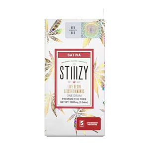 STIIIZY - Stiiizy Strawberry Milkshake Live Resin Liquid Diamonds Cart (S) 1g