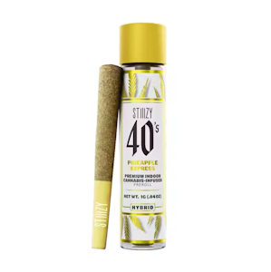 STIIIZY - STIIIZY 40's Pineapple Express Infused Preroll (H) 1g