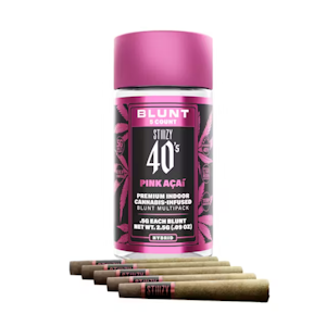 STIIIZY - STIIIZY 40's Pink Acai Infused Blunt Multi Pack (H) 2.5g